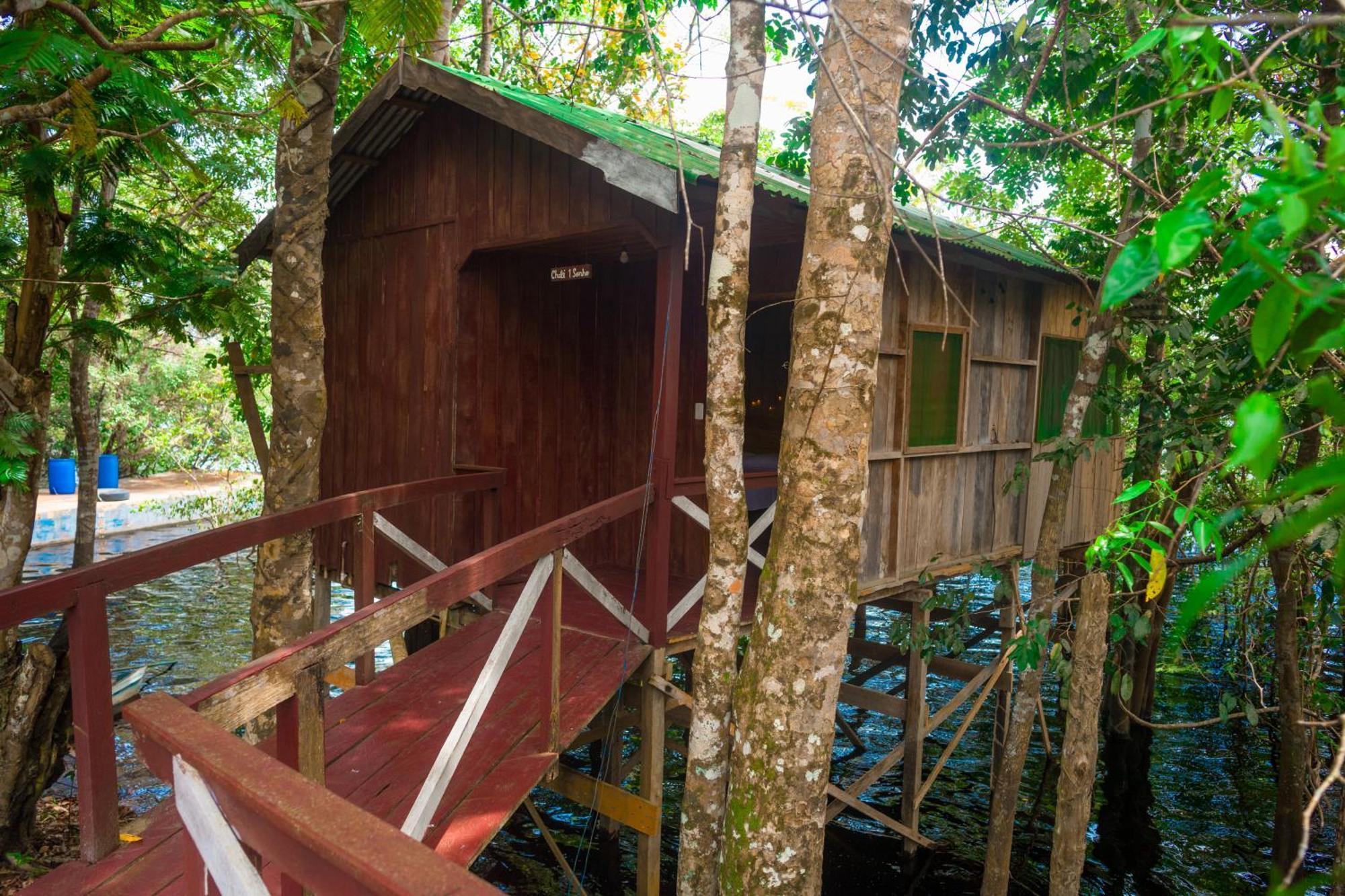 Vista Do Lago Jungle Lodge Cajual Екстер'єр фото